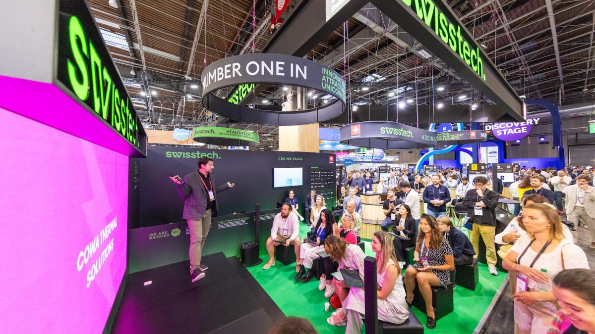 Global Deep Tech Battle taking place on the swisstech pavilion