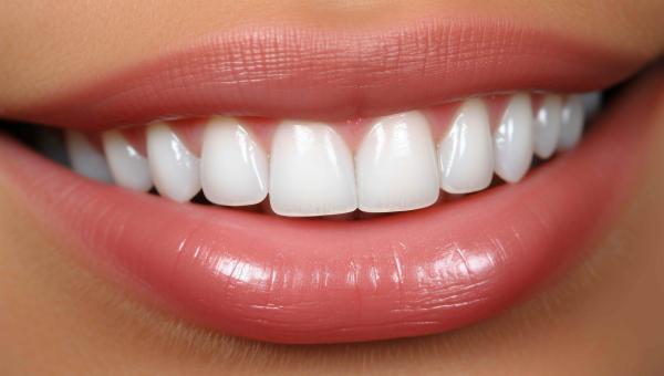 A smile with perfect teeth