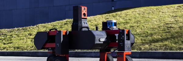 ROVéo autonomous agile robot for security patrol